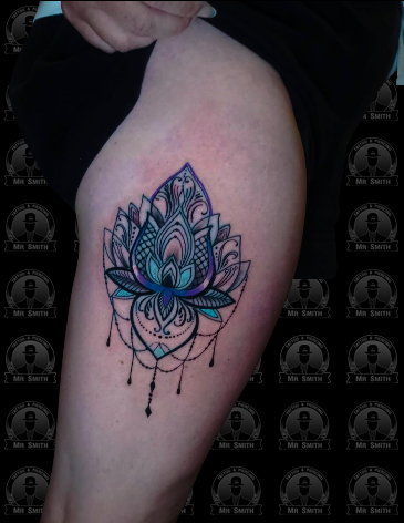 Mandala Color Tattoo