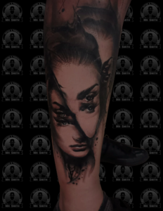 Brutal Realist Black & Grey Tattoo
